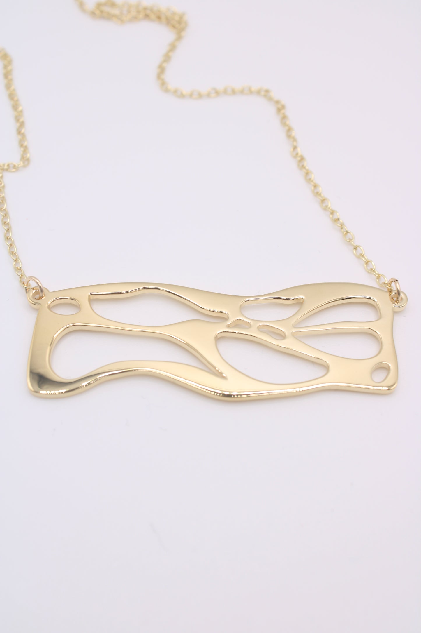 Organic Void (Monarch Necklace) Premium Metal