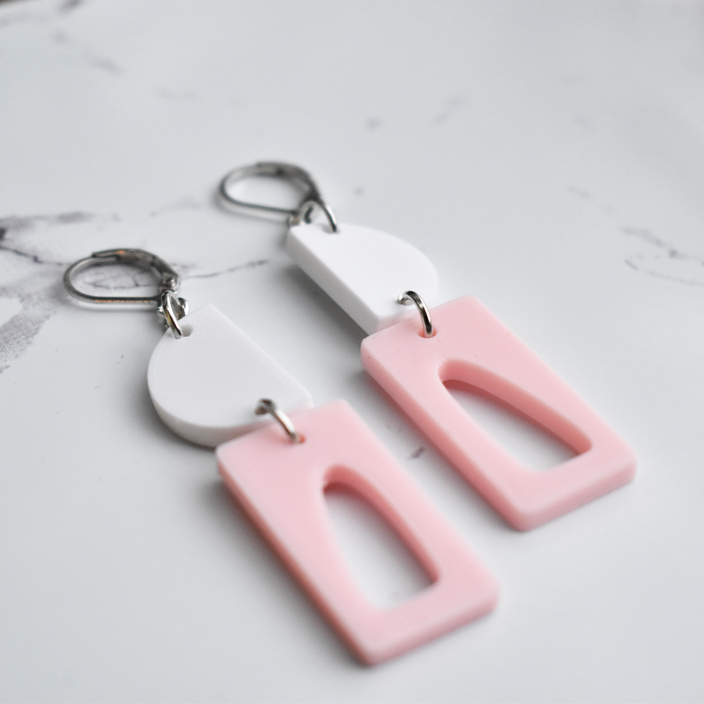 Abstract Void Earrings